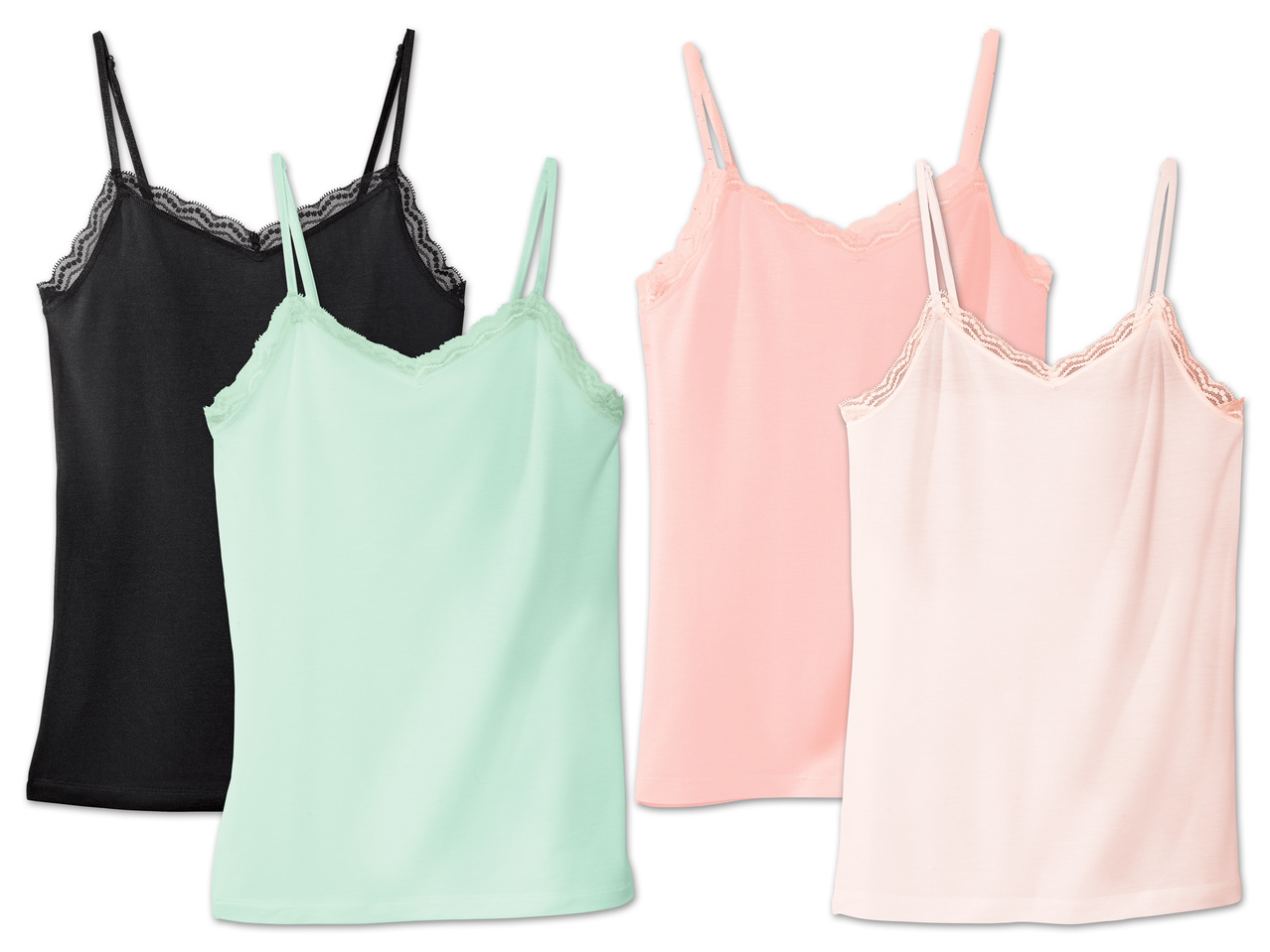 ESMARA(R)LINGERIE Damen Spitzentops, 2 Stück1