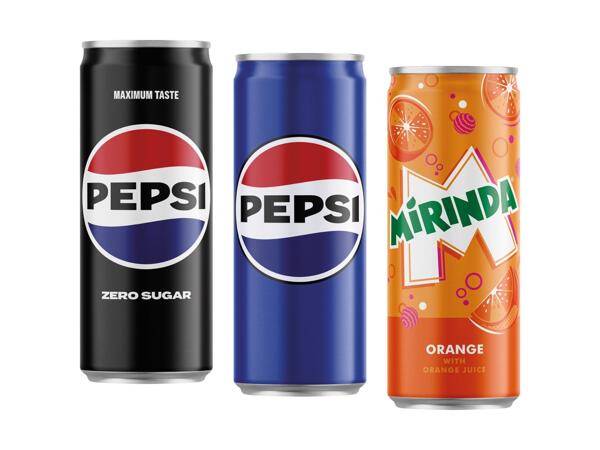 Cola, Zero oder Mirinda