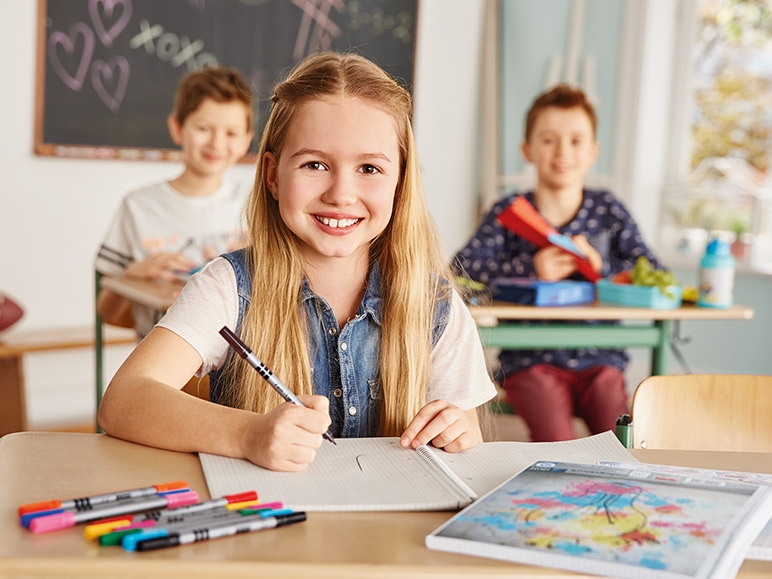 UNITED OFFICE KIDS Double-Ended Felt Tip Pens