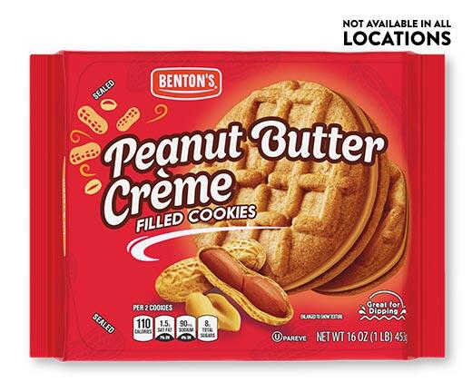 Benton's Peanut Butter Sandwich Crème Cookies - Aldi - US - Specials ...