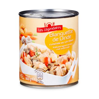 Plat à la dinde