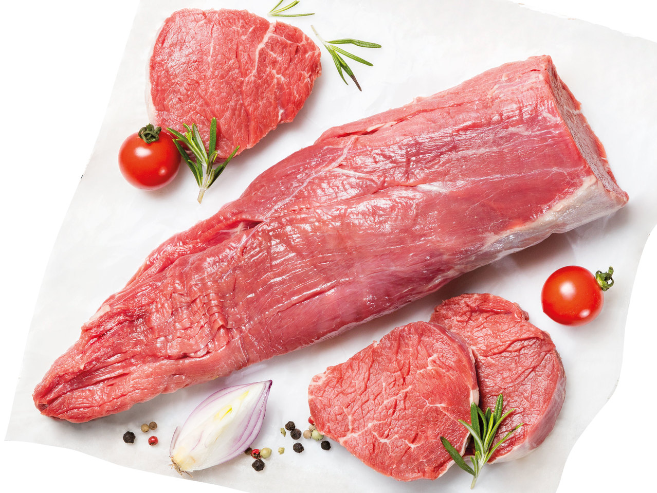 DELUXE Frisches Rinderfilet im Ganzen