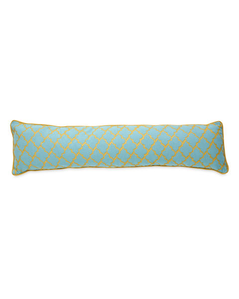 Diamond Geo Foil Draught Excluder