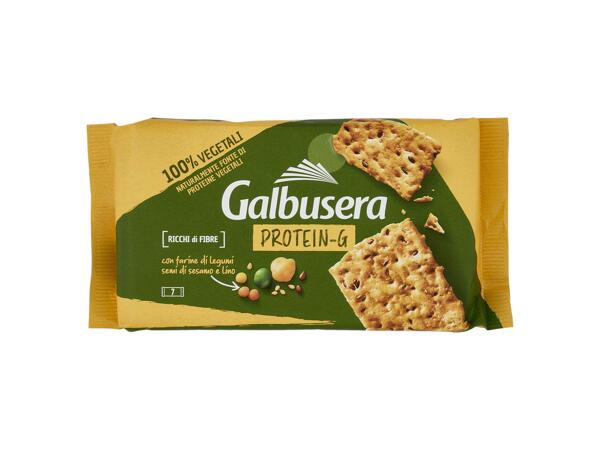Protein-G Crackers with Legume Flour