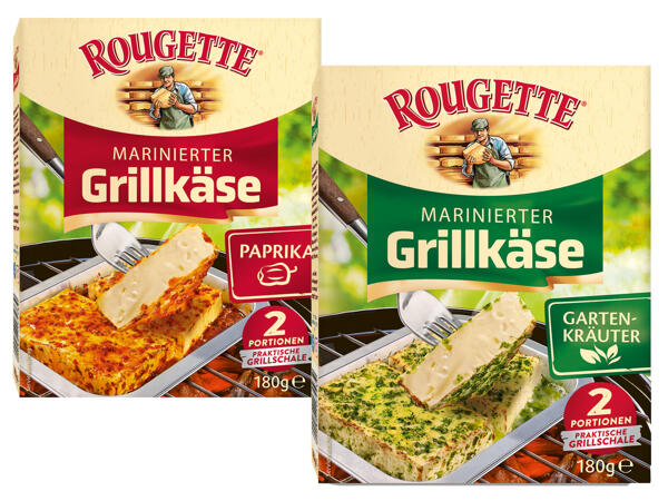Rougette Marinierter Grillkäse