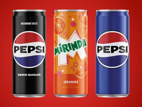 Cola, Zero oder Mirinda
