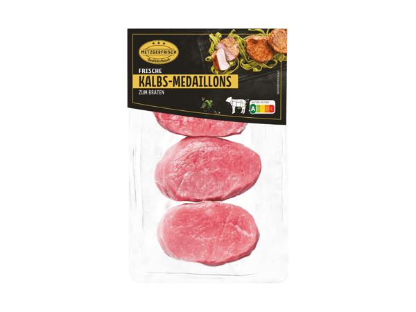 Frische Medaillons vom Kalb
