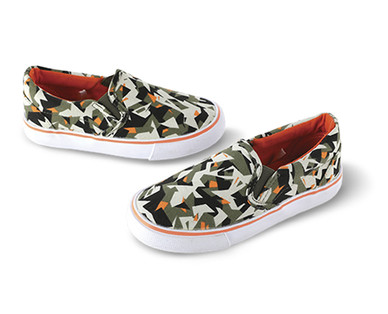 Lily & Dan Children's Memory Foam Canvas Shoes