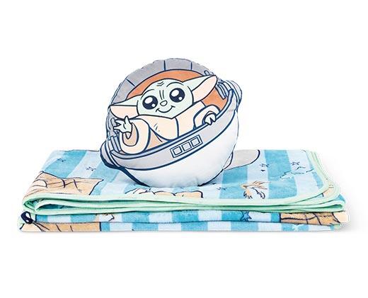 Character Pillow and Blanket Set