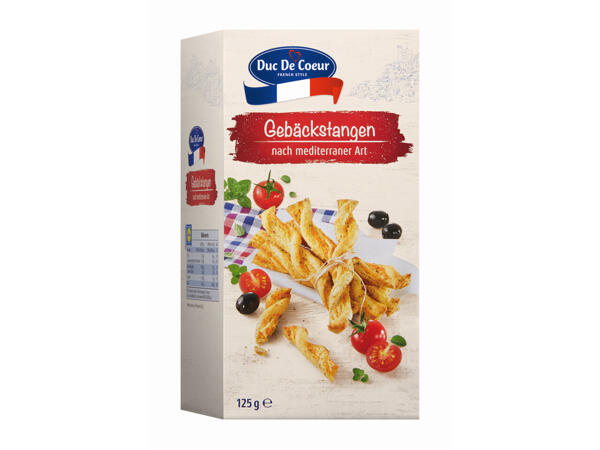 Bâtonnets en pâte feuilletée