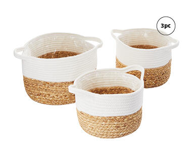 Woven Planter 3pk
