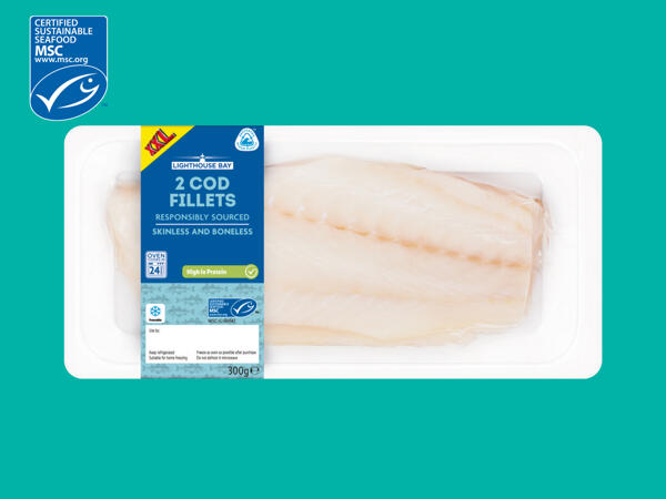Lighthouse Bay 2 Cod Fillets