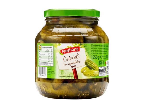 Giant Pickled Gherkins