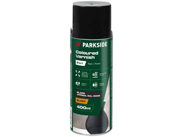 Barevný a průhledný lak 400 ml