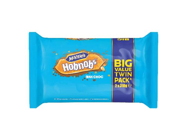 Milk Chocolate Hobnobs Twinpack