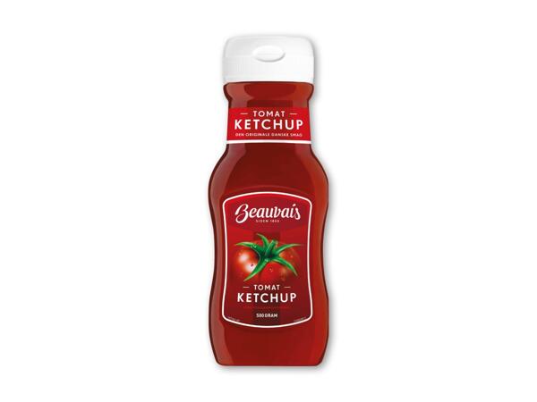Heinz pommes frites sauce eller Beauvais ketchup