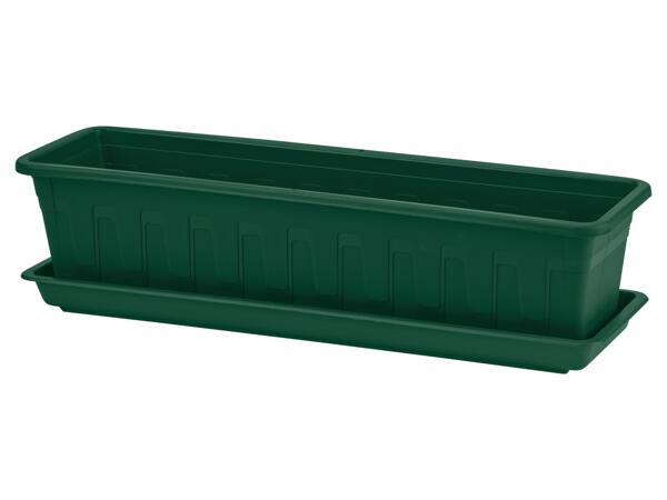 60cm Balcony Box With Tray