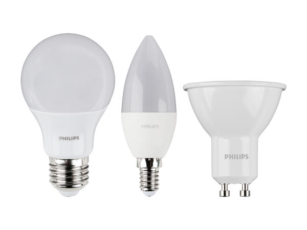 PHILIPS(R) LED-pære 3-pak