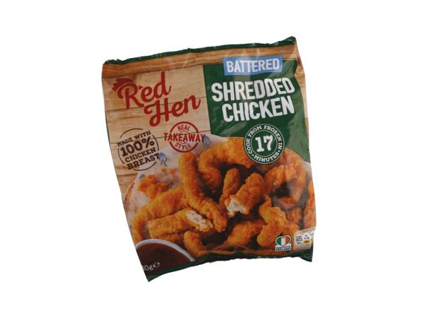 Battered Shredded Chicken