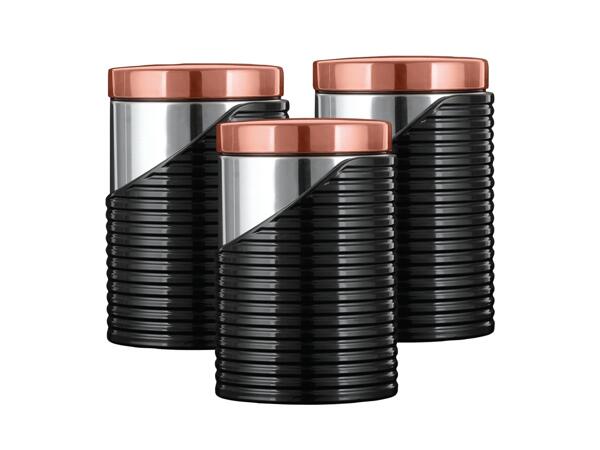 Linear Canisters Rose