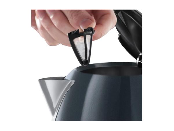Russell Hobbs 1.7L Stainless Steel Kettle - Grey