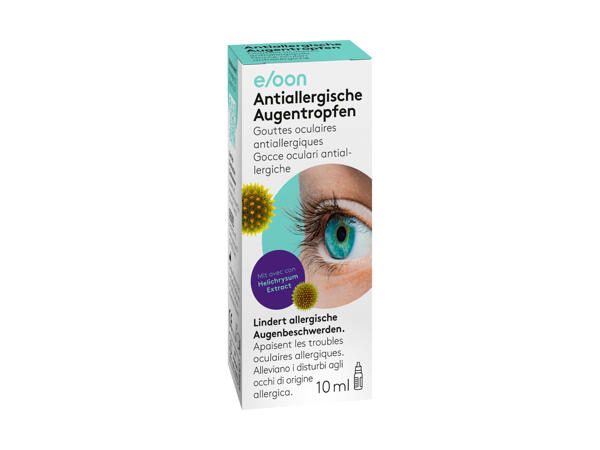 Gouttes pour les yeux antiallergiques