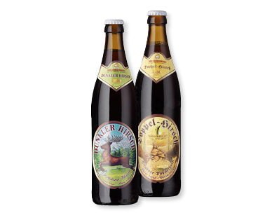 Spécialités de bière bavaroise DER HIRSCHBRÄU