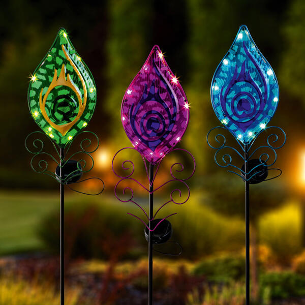 LED-Solar-Pfauenauge
