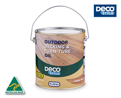 Decking and Furniture Oil 4L