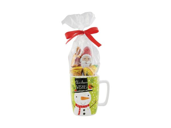 Christmas Mug with Chocolate