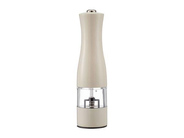 Silvercrest Kitchen Tools Electric Salt Or Pepper Mill - Beige