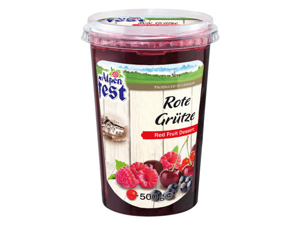 ALPENFEST Rote Grütze