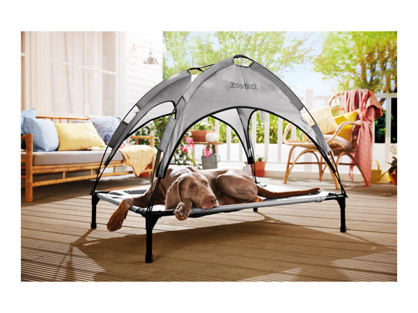 Zoofari Dog Bed with Sun Shade1