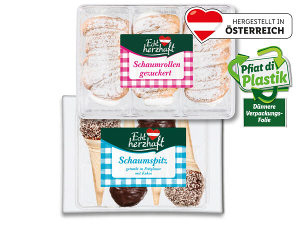 Schaumrollen oder Schaumspitz