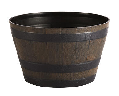 Whiskey Barrel Planter