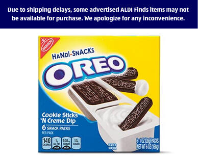 Nabisco 
 Handi Snacks Oreo or Ritz
