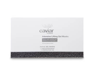 Caviar Power Intensive Lifting Gel Masks 4 X 6ml