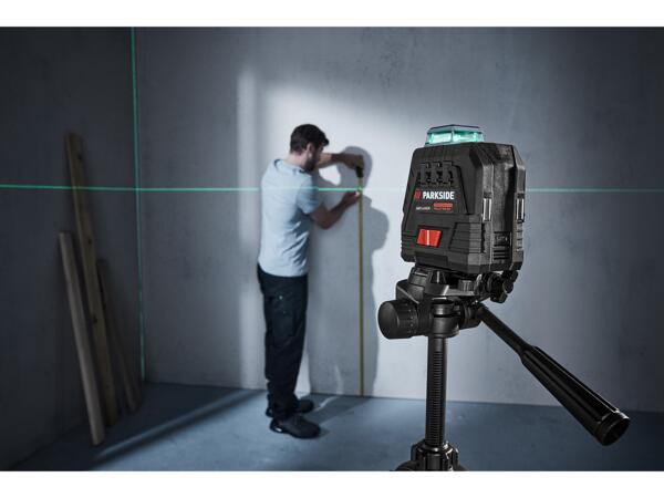 PARKSIDE PERFORMANCE(R) Aku křížový liniový laser 4 V