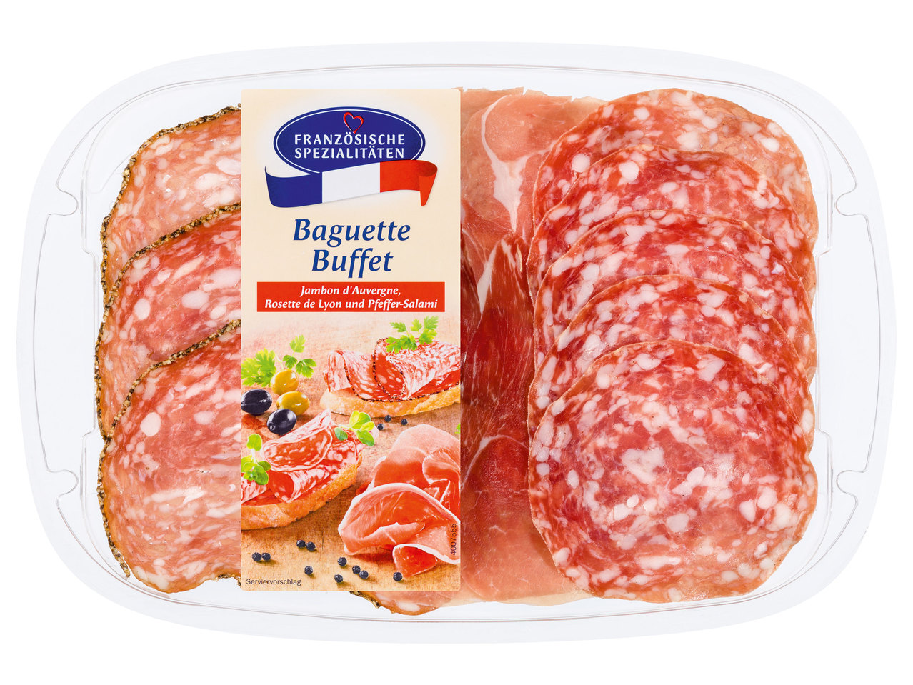 FRANZÖSISCHE SPEZIALITÄTEN Baguette Buffet Rohwurstspezialitäten