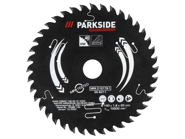 PARKSIDE PERFORMANCE(R) PILOVÝ KOTOUČ PRO OKRUŽNÍ PILY