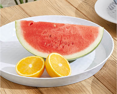 Premium Melamine Round Tray