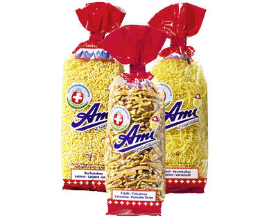 AMI
SCHWEIZER SUPPENNUDELN