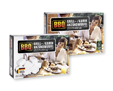 Dadi per accendere il barbecue/camino BBQ