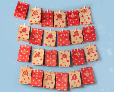 Geschenktüten-Adventkalender