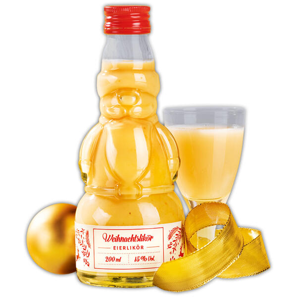 Eierlikör Weihnachtsmann