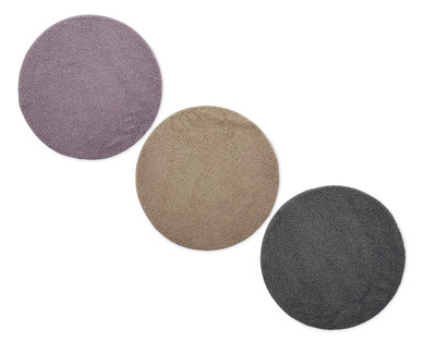 Round Washable Shaggy Rug