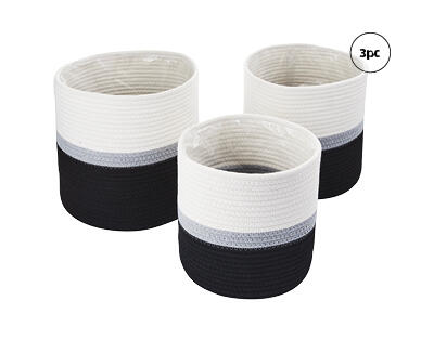 Woven Planter 3pk