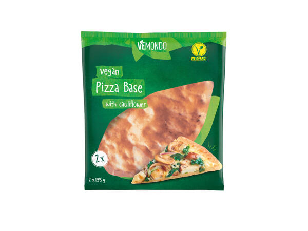 Blumenkohl-Pizzaboden
