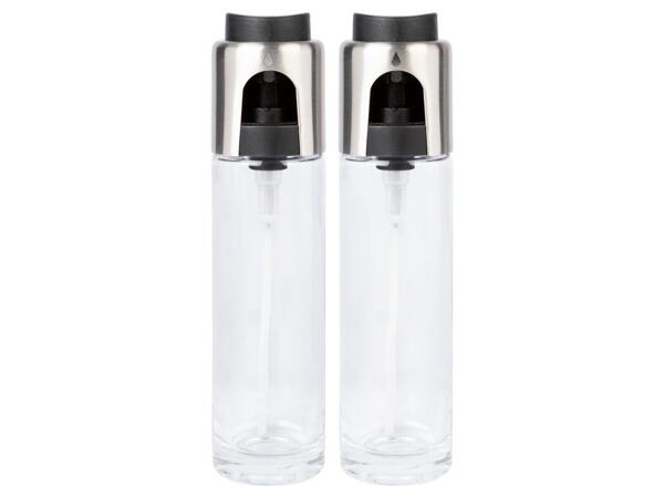 Parmesan Container, Vinegar & Oil Sprayer or Condiment Set