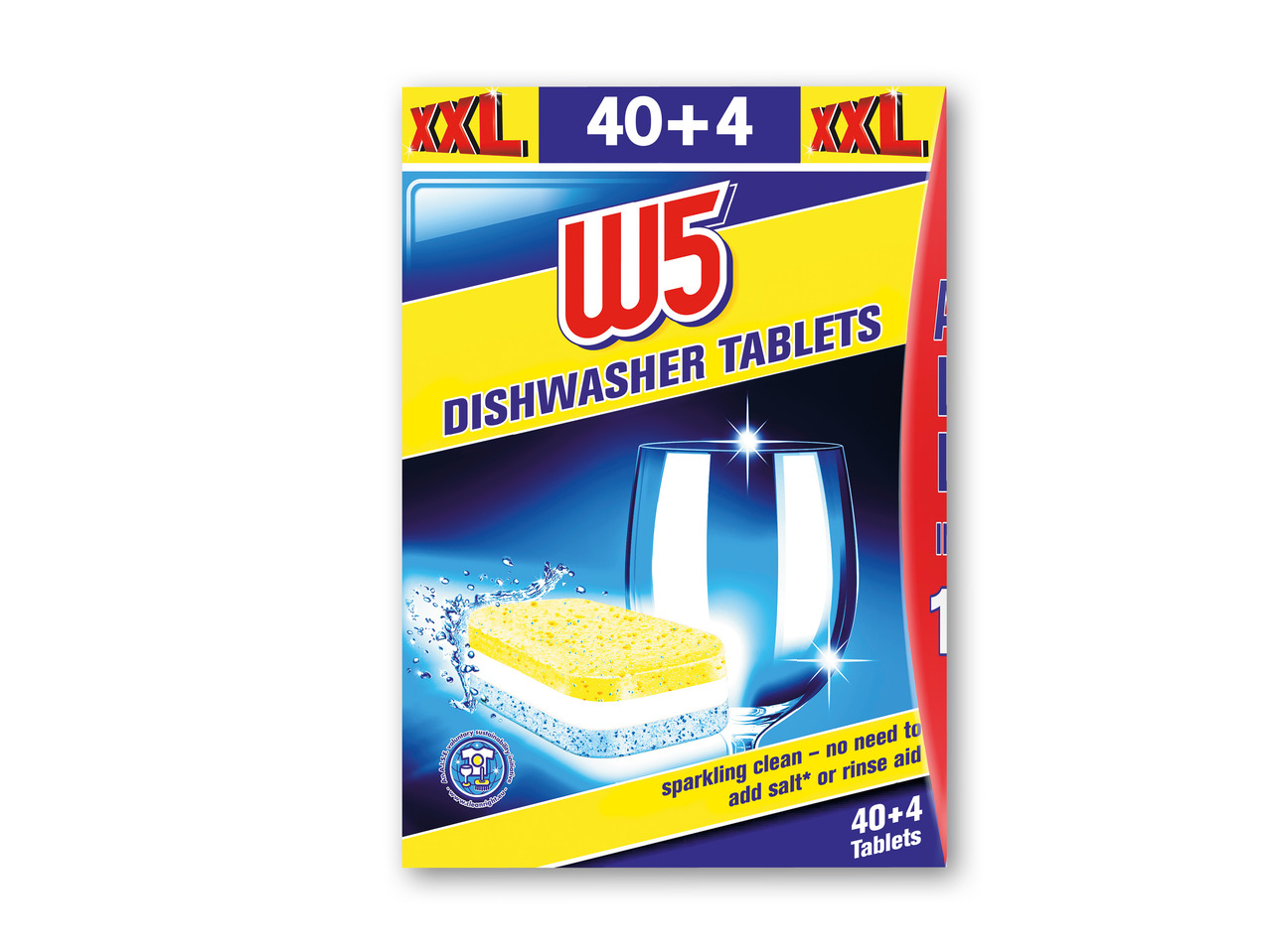 W5 Opvasketabs all-in-1